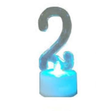 Imagem de Vela De Led De Número Pisca Para Decoração De Aniversário(2)
