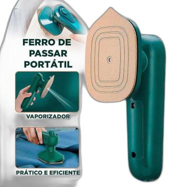 Imagem de Ferro de Passar Portátil a Vapor - Ideal para Viagem