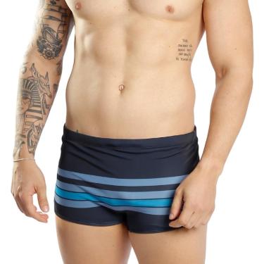 Imagem de Sunga Boxer Estampada  Adulto Larga Praia Piscina-Masculino