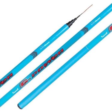 Imagem de Vara Telescópica Okuma G-Power 2,40m 5 Seções Fibra De Vidro Tubular