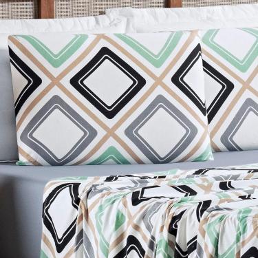 Imagem de Jogo De Cama Malha Solteiro Quality 03 Peças Harmony