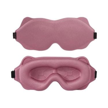 Imagem de Máscara De Dormir 3D Em Espuma De Memória Macia, Acessório Para Dormir