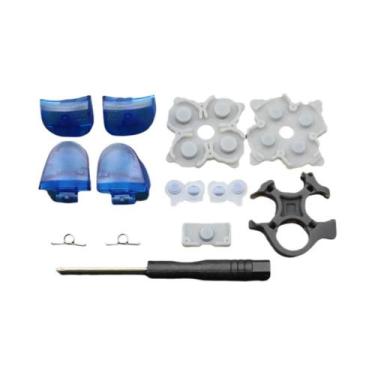 Imagem de Conjunto Completo De Controle PS5: Botões L1 R1 L2 R2 ABXY, Joysticks,