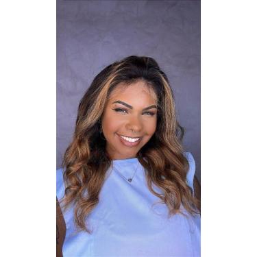 Imagem de Peruca Lace Front Cabelo Humano Kate 16 Polegadas - Cia dos Cabelos