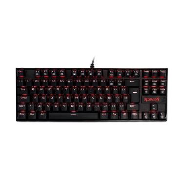 Imagem de Teclado Mecânico Redragon Kumara Led Red Switch Brown K552-2