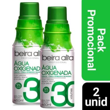 Imagem de Kit 2 Água Oxigenada Beira Alta 450ml - Volume 30