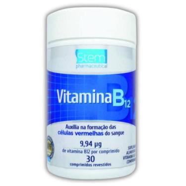 Imagem de Vitamina B12 9,94 µg  30 comprimidos - Stem Pharmaceutical