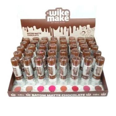 Imagem de Batom Wike Make by Miss Rose COR:04, 08
