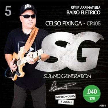 Imagem de Encordoamento Para Contrabaixo 5 Cordas .040 Celso Pixinga - OUTRAS MA
