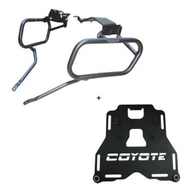 Imagem de Suporte de Bauletos / Bau Lateral Coyote - FZ 15 - Yamaha, Suporte de 
