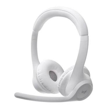 Imagem de Fone headset logitech zone 300 bluetooth branco 981-001416