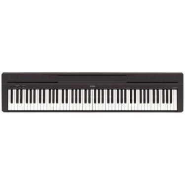 Imagem de Piano Digital P 45 B Preto 88 Teclas com Fonte Bivolt Yamaha