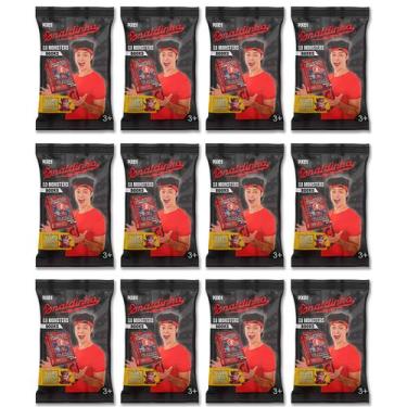 Imagem de Kit 12 Gogo's Sortido Oficial Enaldinho com Minilivro Elo Monsters Boo