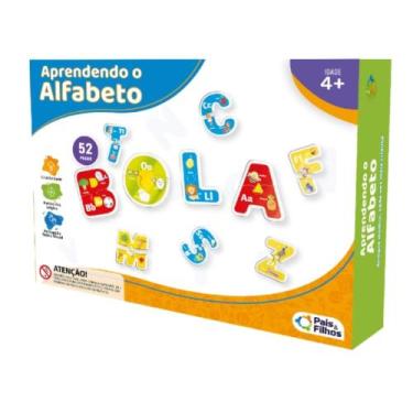 Imagem de Jogo Educativo Infantil Aprendendo o Alfabeto Pais e Filhos - 793049