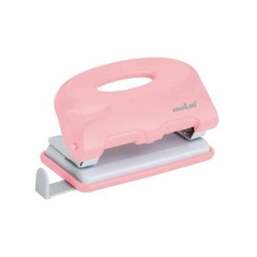 Imagem de Perfurador New Style Rosa Claro 10Fls 17843 Molin