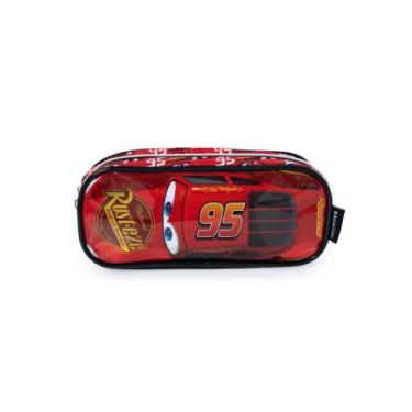 Imagem de Estojo Escolar Masculino Disney Carros Premium - Bagaggio, U