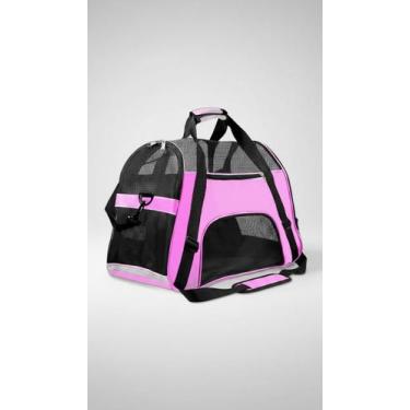 Imagem de Bolsa Transporte Pet Cães Gatos Viagens Nº2 Rosa - Congratulations Sto