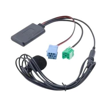 Imagem de Kit Bluetooth 5.0 Para Carro Com Cabo Auxiliar E Microfone Para Adapta