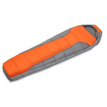 Imagem de C/H Saco de dormir para mamãe com saco de compressão, é portátil e leve para acampamento de 3 a 4 estações, caminhadas, viagens, mochilão e ao ar livre