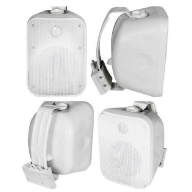 Imagem de Caixa Acústica AAT OS120-IP56 Sol e Chuva Branca- 4 Unidades