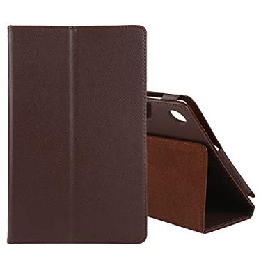 Imagem de Acessórios para tablets Para Lenovo Tab M10 HD LITCHI TEXTURA SUDELO CORA HORIZONTAL DE CATURA HORIZONTL