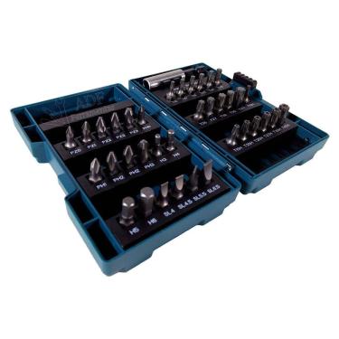 Imagem de Jogo de Bits e Ponteiras Com Cabo 37 Peças Makita