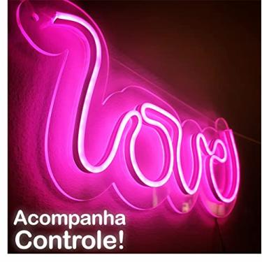 Imagem de Placa Neon Led "LOVE" 45CM X 20CM