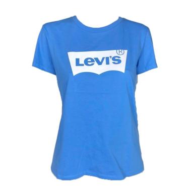 Imagem de Camiseta Levi's The Perfect Tee Feminina Azul