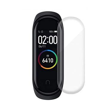 Imagem de Kit 5 Película para Mi Band 5 Xiaomi Smartwach Inteligente Proteção de Tela SmartBand Anti-Risco TPU Gel Flexível