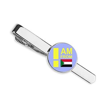 Imagem de Clipe de gravata I Am From Sudan para presente de homem de negócios