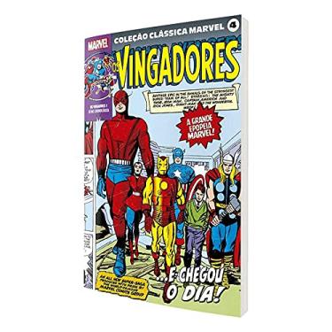 Imagem de Hq Coleção Clássica Marvel Vol. 4 Vingadores Vol 1