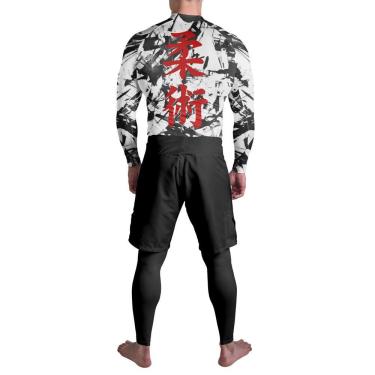 Imagem de Rash Guard Samurai Jiu Jitsu Atlética