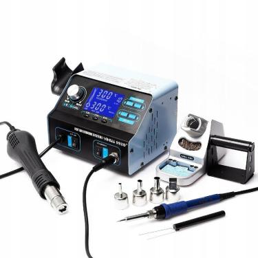 Imagem de Estação de Solda e Retrabalho Visor LCD Profissional YIHUA 992D+ 127v