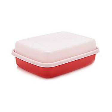 Imagem de Tupperware Vintage Temporada Serve Jr. Recipiente de Marinada #1518-4 Paprika