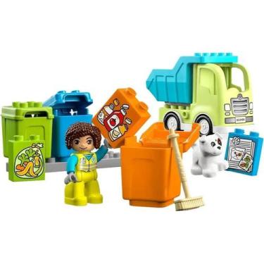 Imagem de Lego Duplo Recycling Truck 10987 15 Peças