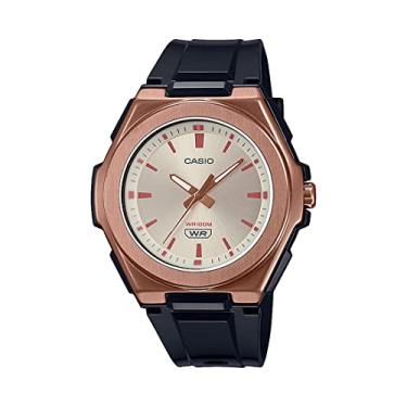 Imagem de Casio Relógio, preto/ouro rosa, pulseira, Preto/ouro rosa, Standart, alça