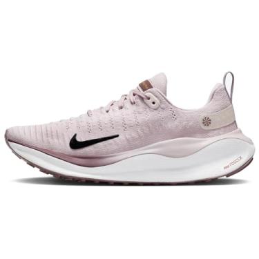 Imagem de Nike InfinityRN 4 Tênis de corrida feminino (extra largo) (FN0880-010, violeta platina/malva esfumaçado/dourado saturno) tamanho 39