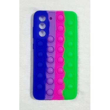 Imagem de Capa Case Capinha Silicone Bolha Samsung Galaxy S21 FE 6.4 Anti Stress