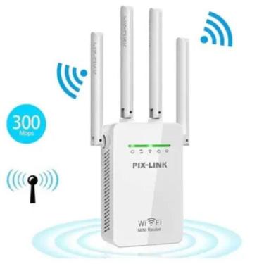 Imagem de Roteador Repetidor De Sinal Wifi Pix Link Lv-Wr09 - Pix-link