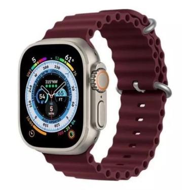 Imagem de Pulseira Oceano Para SmartWatch Ultra 49mm 45mm 44mm 42mm -Tamanho 21 