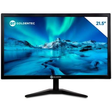 Imagem de Monitor LED HD 21,5" Goldentec, Widescreen, HDMI e VGA, 60Hz, 110/220V