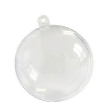 Imagem de Kit 10 Esfera Ou Bola Acrílica 6,5cm Decoração Natal - Belas cores