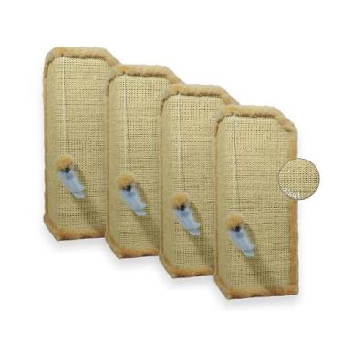 Imagem de Arranhador Gato Proteção Canto de Sofás Base Interna Brinquedo Bolinha