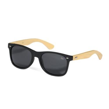 Imagem de Óculos de Sol VLCS Road - Preto Fosco e Bamboo 2 - VLCS VIOLAÇÕES, Pre