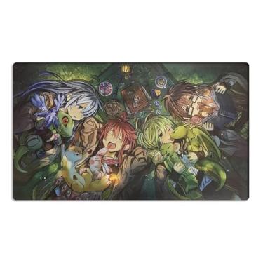Imagem de New Anime Playmat Charmer Familiar TCG CCG Yugioh Trading Card Game Mat Pad No Zones+ Free Bag (ZD039-012-K)