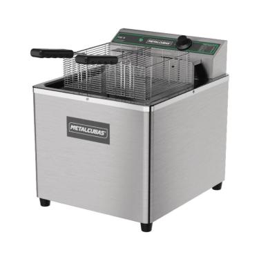 Imagem de Fritadeira Elétrica Zona Fria de Mesa 15 Litros FOE 15 M Metalcubas