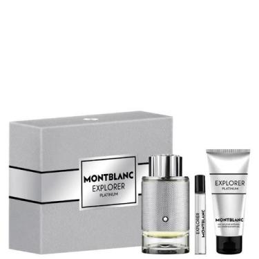 Imagem de Kit Montblanc Explorer Platinum Masculino - Eau de Parfum 100ml +  Eau
