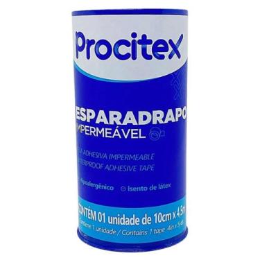 Imagem de Esparadrapo Impermeável Procitex 10cm x 4,5m 1 Un Cremer