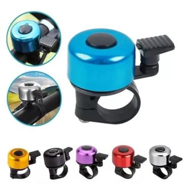 Imagem de Buzina Bike Trim Infantil Alumínio Sineta Bicicleta 5 cm x 5 cm x 5 cm Discreto