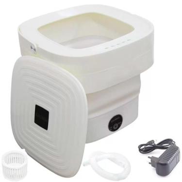 Imagem de Máquina de Lavar Roupa Mini Turbo Limpeza Prática - 110V